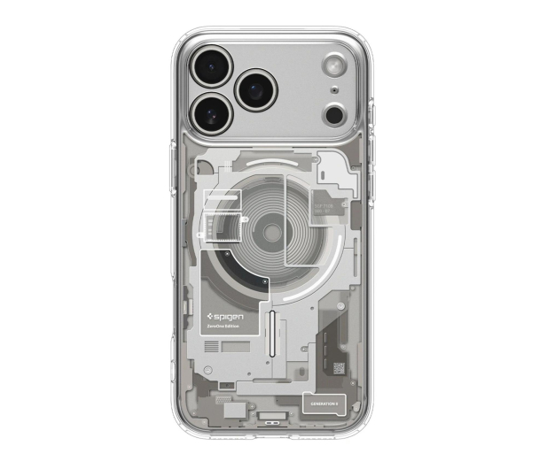 Spigen Ultra Hybrid MagSafe do iPhone 18 Pro/17 Pro (zero one white - 1586386 - zdjęcie 3
